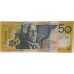 AUSTRALIA 1995 . FIFTY 50 DOLLARS BANKNOTE . EVANS / FRASER . ERROR . NO SERIALS